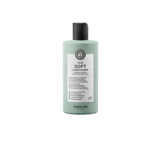Maria Nila True Soft Conditioner bottle on a white background